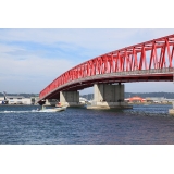 厚岸大橋と牡蠣島